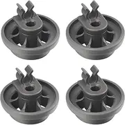 [Mifyca] 4581DD3003B Lower Dishrack Roller Assembly (Upgraded) Compatible with L-G Dishwasher Wheels Replaces 4581DD3003C 4581DD9002B AP4437752 PS3523051 AH3523051 EA3523051 1372292-4 Pack