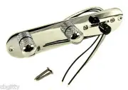 Bright Chrome Pre-wired Pickup Selector with Volume, Tone and 3-way Switch