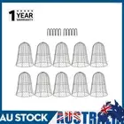 10 Packs Black Garden Chicken Wire Cloche ThickenedConstruction Plant Protector