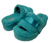 UGG FLUFFITA SLIDE WOMEN SLIDECLEAR WATER US 6 /UK 4 /EU 37 /JP 23