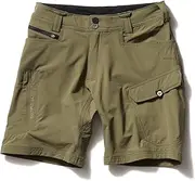 [TRUEWERK] Men’s Work Shorts - T1 Werkshorts, Moisture Wicking, Multi-Pocket Cargo Shorts with 4-Way Stretch