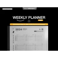 在飛比找蝦皮購物優惠-2024 Weekly Planner reMarkable