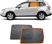 X-CAR Rear Window Sun Shade for Subaru Forester 2012-2018 Magnetic Car Sun Blind Mesh