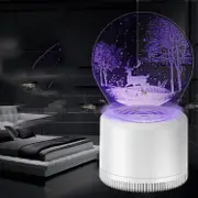 3D Illusion Electronic Mosquito Killer Lamp Rechargeable Portable Bug Zapper