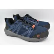 Merrell Mens Size 9 Fullbench Superlite Blue Alloy Safety Toe Work Shoes