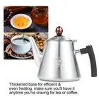 1.2L Stainless Steel Induction Cooker Coffee Maker Teapot (sanding)