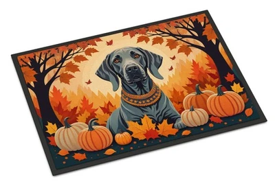 NEW Weimaraner Fall Doormat Front Door Mat Indoor Outdoor Rugs for Entryway,