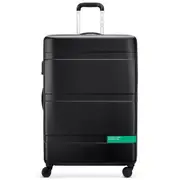 Delsey Benetton Now! 76 cm 4-Wheel Large Suitcase - Black