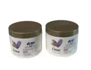 Dove Body Love AGE EMBRACE Pre-Cleanse Shower Butter W/ Peptide Serum x2 NEW