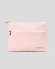 [Mooloola] Mooloola Holly Large Pencil Case in Pink One Size Pink
