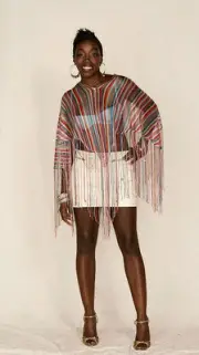 Singer Estelle poses in the studio backstage Nokia Urban Music Fes- Old Photo 5