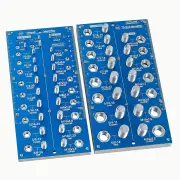 38 2 in 1 Nut and Bolt Thread Checker Bolt Size and Thread Identifier Gauge Standard and Metric Bolt and Nut Gauge with