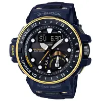 在飛比找博客來優惠-【CASIO】G-SHOCK 高科技海軍風象徵軍服肩章設計概