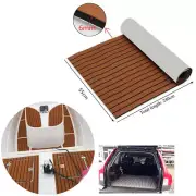 EVA Foam Synthetic Teak Decking Sheet Boat Yacht Flooring 94.5"×21.7" 6MM Thick