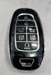 Hyundai Palisade Protective Nano Key Cover Black And Silver