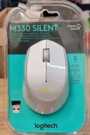 Logitech M330 SILENT Wireless Optical Mouse with USB Nano Receiver - GREY - NEW