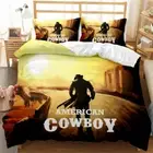 Training Spurs Eye Sunshine 3D Quilt Duvet Doona Cover Set Pillow case Print