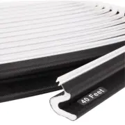 40Ft Door Weather Stripping Soundproof Door V-Shaped Foam Kerf Seal Strips
