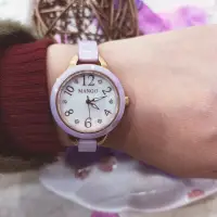在飛比找蝦皮購物優惠-【MANGO】晶鑽甜美纖細陶瓷手鏈式腕錶 MA6718L-7