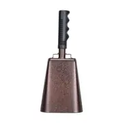 10 Inch Cowbell with Handle Noise Makers for Football Games Ranch Sports J3C1