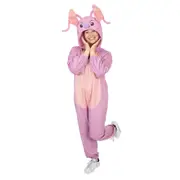Lilo & Stitch Angel Unisex One Piece Plush Costume Adult Jumpsuit - Pink