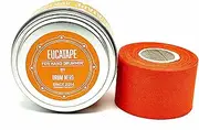 Demian Arriaga Signature Series Eucatape Eucalyptus Infused Hand Drumming Tape - Heals and Protects Hands from Blisters Cuts Dry Skin for Drum Sets Sticks Percussion, Orange