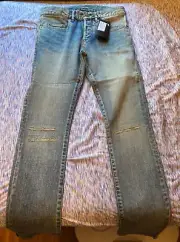 Saint Laurent jeans denim YSL men’s pants 100% authentic $1,300 NWT fashion