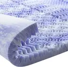 3 Inch Memory Foam Mattress Topper Cooling Gel Foam Matress Bed Pad Pain Relief