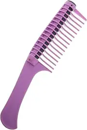 HAKIDZEL Reusable Hair Dye Comb Integrated Roller Plastic Comb for Hair Coloring Oil Care and Styling Scalp Care Supply