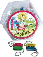 [Hohner] Color Mini Harp Harmonica in Candy Box (48 Pieces)