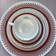 Kate Spade New York Jenna Street, by lenox Cup, Saucer, Bread, Salad Dinner