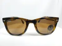 在飛比找Yahoo!奇摩拍賣優惠-『逢甲眼鏡』Ray Ban雷朋 全新正品 折疊式太陽眼鏡 玳