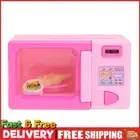 Mini Simulation Kitchen Toys Microwave Oven Playset for Kitchen Toy Appliances