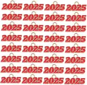 [DEARMAMY] Unique 2025 Year Charms Zinc Alloy Pendants Diy Craft Supplies for Necklace Keychain