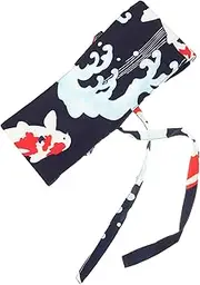[Hoement] Kimono Obi Knotted Waistband Yukata Waist Belt Wide Embroidered Belt Kimono Belt Traditional Japanese Kimono Kimonos Dress Accessories Japanese Kimono Waist Band Women Waist Belt