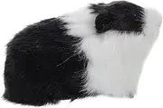 COMNESTBI Cute Plush Hamster for Realistic Fluffy Guinea Pig Model for Cognitive Learning and Play Friendly Educational Animal for Imaginative Fun
