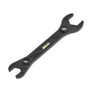 Double Headed Wrench with Bubble Level Wrench Repair Tool for Bathroom