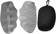 Tadill 2X Weight Lifting Grips Pads Gym Gloves Pull up Grips Hand Protector with EVA Case Workout Grips for Exercise Bodybuilding