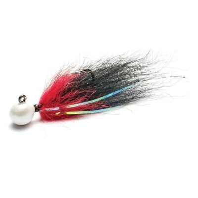 Mustad Addicted Tailout Twitcher Jig .50 oz - Pearl-Anadro Red-Mystic Black
