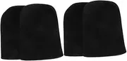4pcs Slip Wheelchair Footrest Covers Soft Cushions for Comfort Protection Fit for Seniors Lightweight Durable Design for Safe Wheelchair Use
