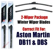 WINTER Wiper Blades 2pk Premium fit 2019+ Aston Martin DB11 & DBS - 35240x2 (for: Aston Martin)