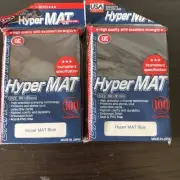 2 Packs Of 100 KMC HYPER MAT BLUE Standard Deck Protector Sleeves Japan Card