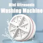 USB Portable Ultrasonic Washing Machine Powered Turbine Washer for Travel Trip