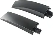 Pair Roof Rack Rail Front End Cap L&R Side Plastic Black Accessories Compatible with Suzuki Grand Vitara 2006-20151