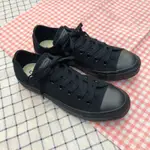 現貨 馬上出貨 CONVERSE CHUCK TAYLOR ALL STAR 全黑色 基本款 低筒