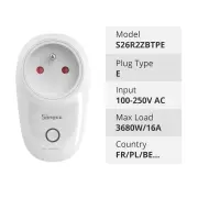 SONOFF S26R2ZB Zigbee Smart Plug Type E