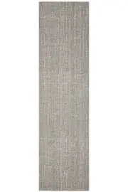 Rug Culture Madras Parker Dove Runner Rug