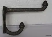 Cast Large 5" Coast / Hat Hook Rustic Western Durable Metal