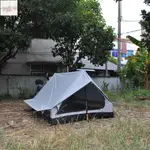 精緻露營超輕小屋脊帳篷戶外帳篷,2~3人A字帳篷,便攜無桿小屋帳篷