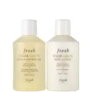 FRESH SUGAR LEMON BATH&SHOWER GEL 300ML+BODY LOTION 300 ML 1 SET